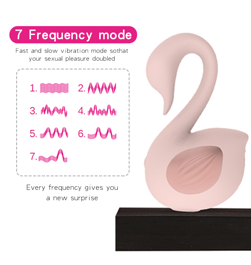 Small Swan Style Vibrator for Women