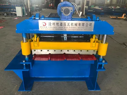 colored steel roof tiles making forming machine