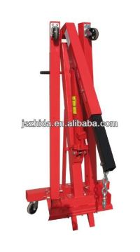 1 Ton 1T Folding Crane Engine Lift Hoist Workshop Hydraulic
