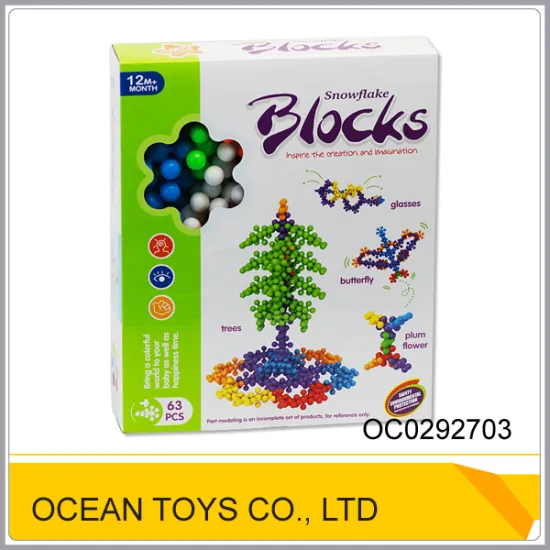 Educatioal baby mini blocks toy 63pcs OC0292703