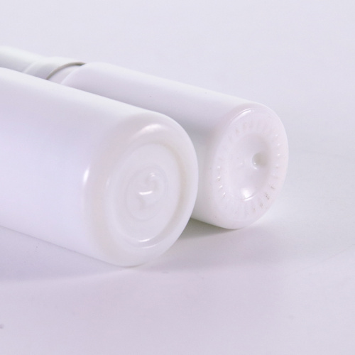 White Glass Bottle With (Aluminum) Tamper Evidence Cap