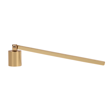 Hot Sale: Gold Copper Color Candle Fire Extinguisher Set with Wick Trimmer and Snuffer