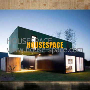 Waterproof Living Prefab Container House With Steel Frame Easy Transport For Hotel