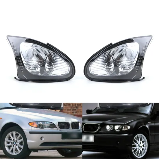 Clear Car Front Right Side Turn Signal Corner Marker Light Lamp for BMW 3 Series E46 323i 328i 325i 325xi 330i 330xi