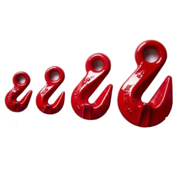 Custom Alloy Steel G80 Eye Grab Shortening Hook For Chain Fitting