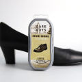 Instant shoe shine sponge leather cleaner