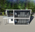 Prefab Mansion Modular Houses 3 Bedroom Double Storey