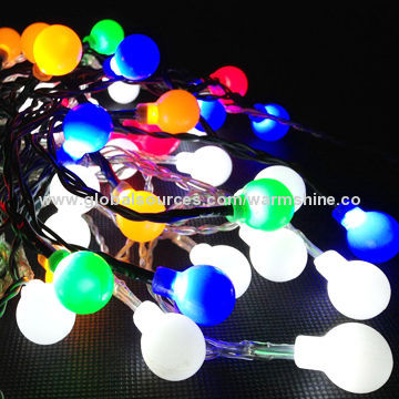 Battery String Party Lights with 2.5m Wire Length, 50,000-hour Lifespan