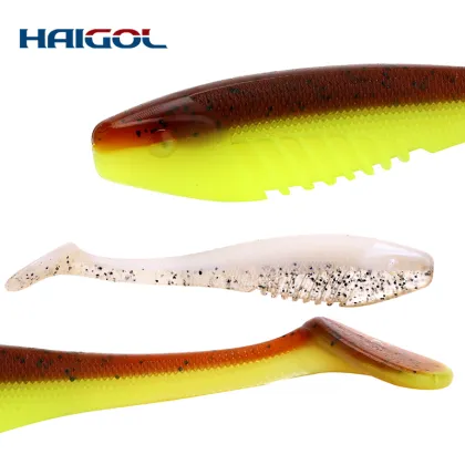 Colorful Soft Bait Swing Shad for Walleye, Zander, and Bass Fishing