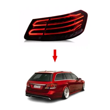 XT High Quality Upgrade LED Rear Lamps for Mercedes Benz E Class W212 2009-2013