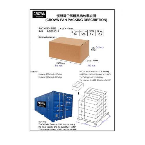 遠心サーバーDCファンA6プラスチック