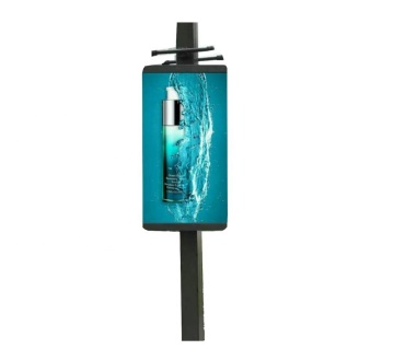 Outdoor P2.5 LED Lighting Pole Screen - Remote Control Road Display