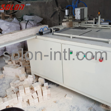 Sawdust timber Making Cutter Block Wood Pallet Machine