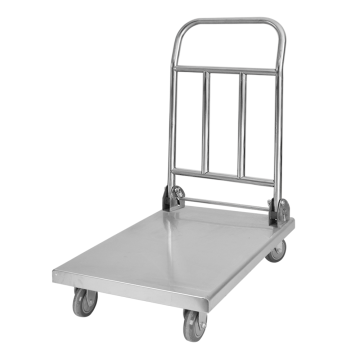 Model B Stainless Steel Folding Platform Handcart