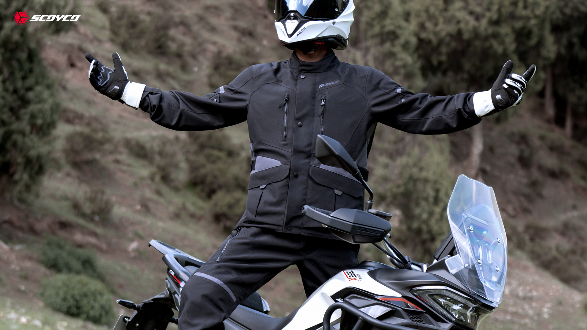 CE armored touring jacket