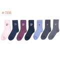 Casual soft and comfortable hiking female cotton socks