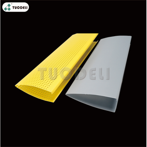 Acoustic Ceiling Baffles Aluminum V-shaped Baffle Ceiling System Manufactory