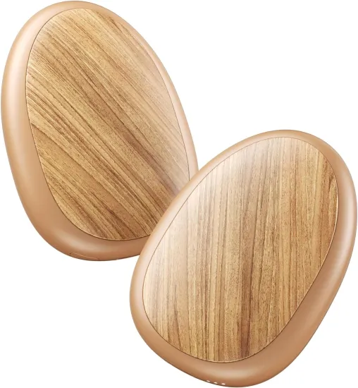 Hot Sale Mini Version Skin Friendly Wood Grain Fast Heating Portable Warming Winter Hand Warmer