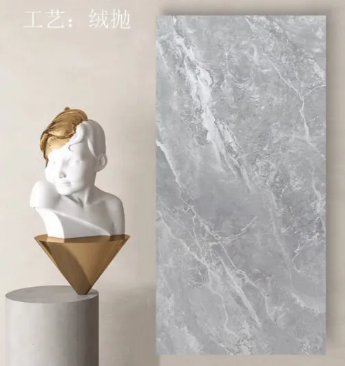Glazed Porcelain Tiles: Enhancing Your Living Room and Bathroom with Tile and Marble Effects