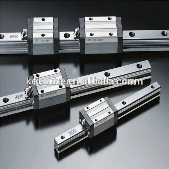 Linear slide bearing with linear bearing block