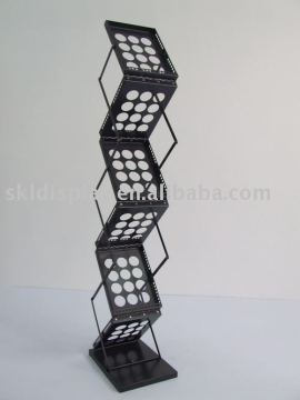 iron folded brochure holder