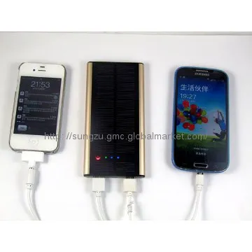 solar battery charger High Power 12000mah Solar Panel charger