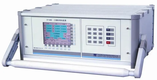500a, 1000a, 2000a Wireless Three-phase Kwh Reference Standaed Meter Site Verification