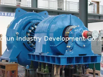 100kw - 50mw Hydraulic Power Turbine, Horizontal Francis Hydro Turbine Generator