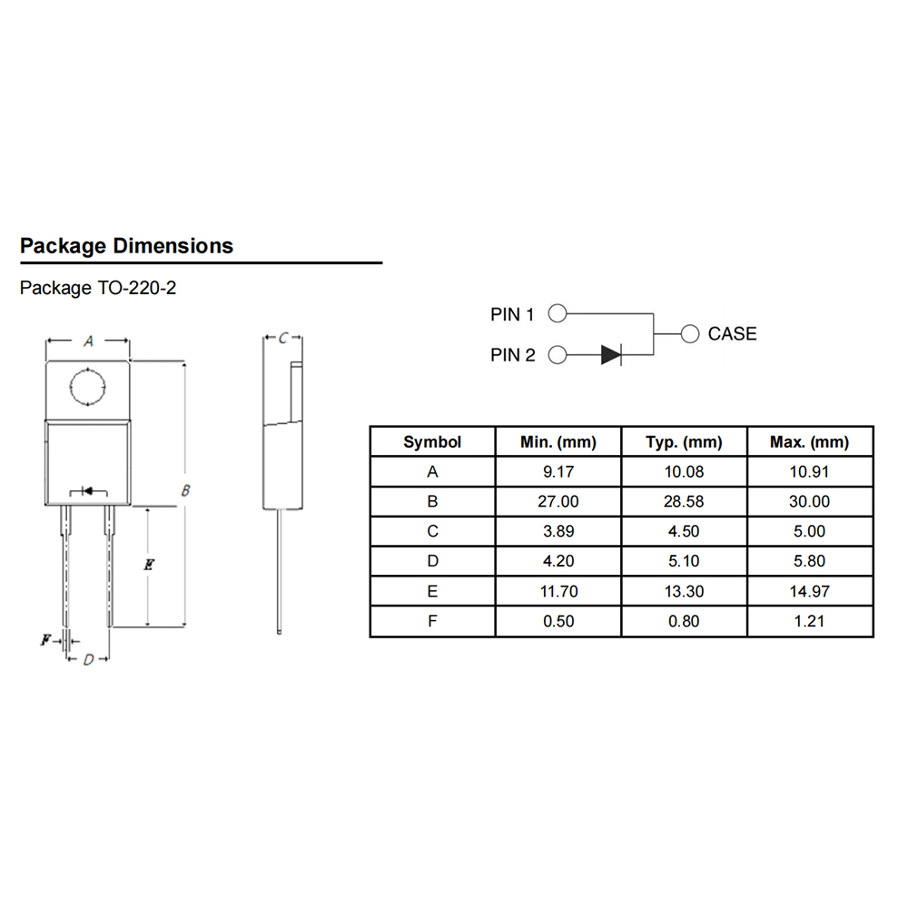 YZPST-S4A010120A TO-220