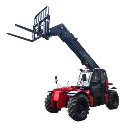 4x4 Telehandler 4 Ton AC Motor Telescopic Forklift Construction Equipment