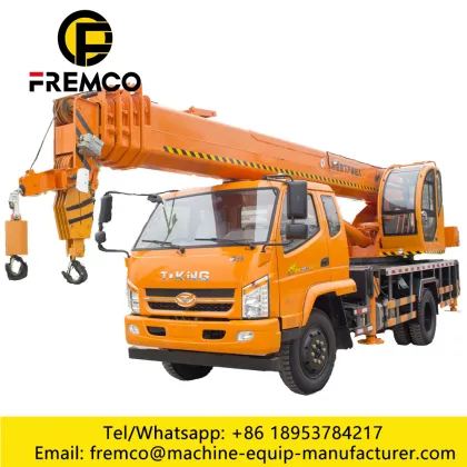 T-King Truck Crane with Five Hydraulic Outrigger