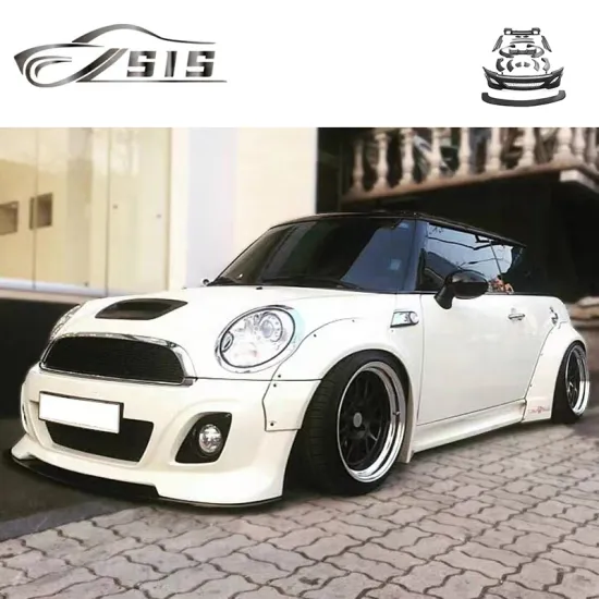 R56 FRP Material Bodykit for 2006-2007 R56 Cooper Bumpers and Side Skirts