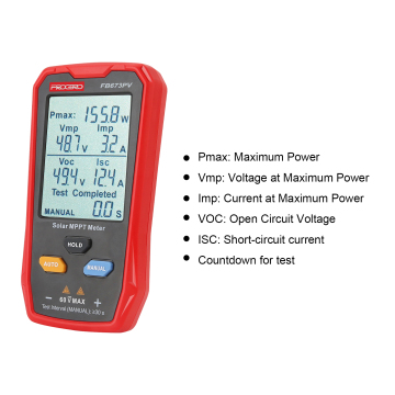 FROGBRO FB673PV PV Smart Current Voltage Power Tester