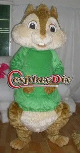 Lovely animal mascot Chipmunk Theodore costume from a classic film character