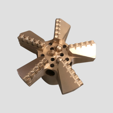 5 wings blade water drilling pdc drill bits 203 mm for geothermal well
