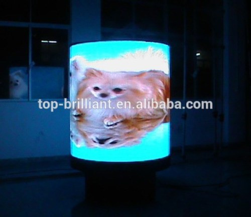 indoor fullcolor smd circle led display screen