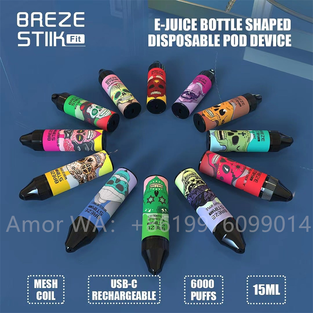 Breze Stiik Fit 6000 Puffs descartou o VAPE POD