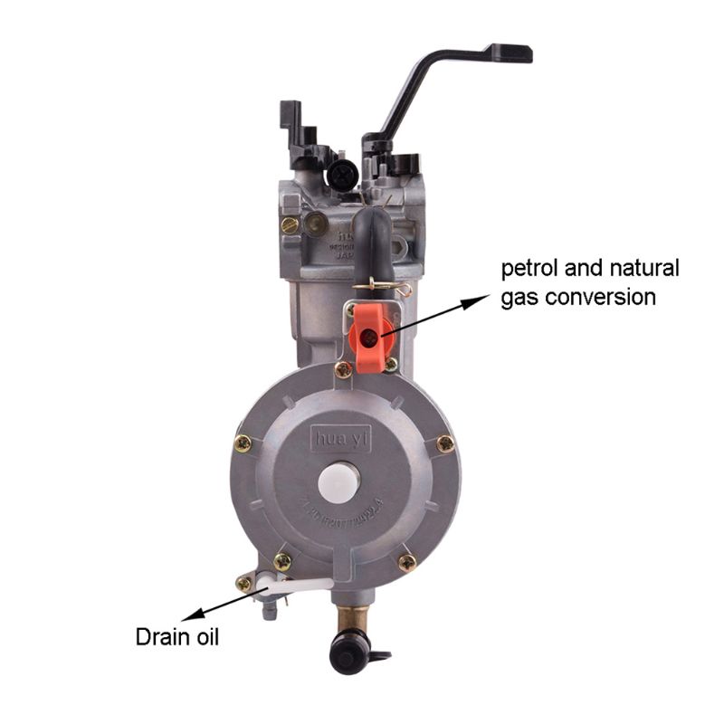 LPG 168 Carburetor dual fuel LPG NG conversion kit for 2KW 3KW 168F 170F Gasoline Generator