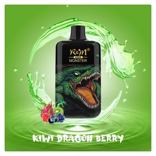 Kit descartável VAPE R&amp;M Moster 6000 Puffs