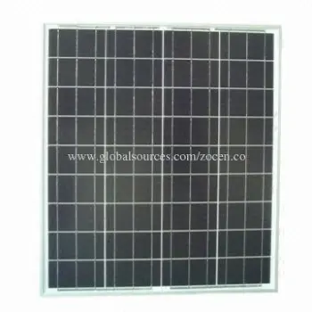 60W Monocrystalline Solar Panel, Measures 766 x 680 x 35mm