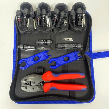 Solar Panel Crimping Tool Kit with Connectors and Spanners LY-2546B