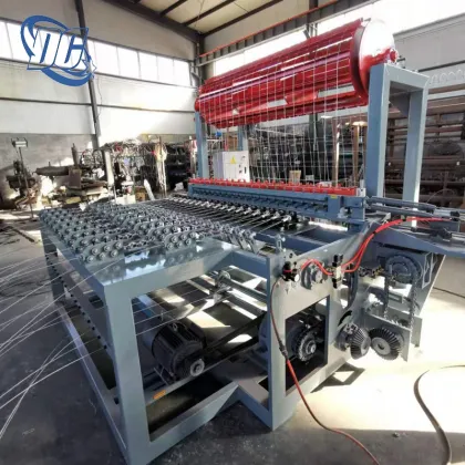 Factory for Hinge Joint Fence Mesh Weaving Machines and Galvanized Grass Land Fences