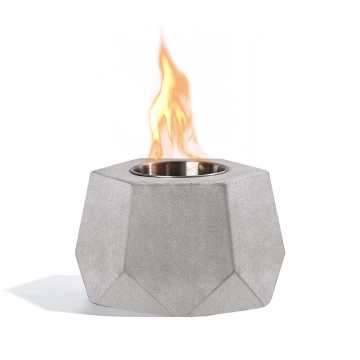 Table Ethanol Heater Fire Places Concrete Fire Pit Bowl Indoor Decoration Fire Pit