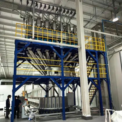 Centralized weighing and batching system