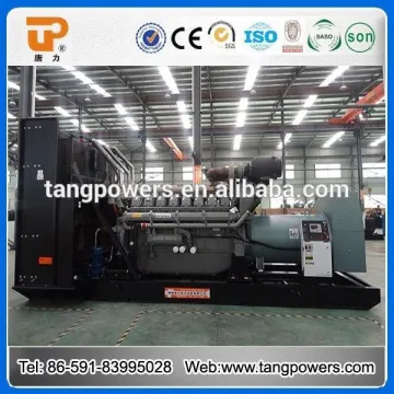 Three phase silent type diesel generator set in low fuel consumption