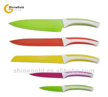 High quality colorful knives
