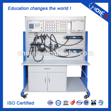 PLC Controlled Advanced Electro Hydraulic Trainer / Programmable Logic Controller (PLC) Controlled Hydraulic Training Equipment