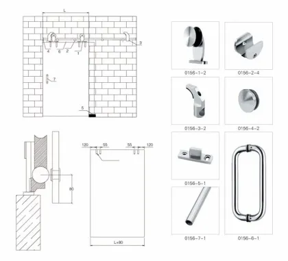 wholesale china import barn door hardware,garage door hardware,door and furniture hardware