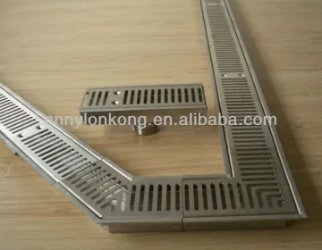 Free combination of drain/stainless steel drain