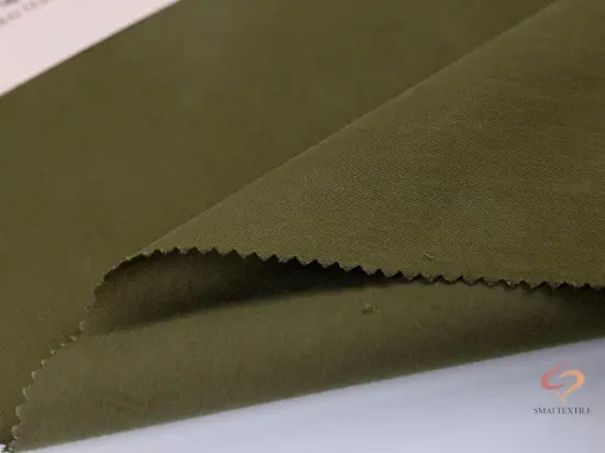 Cotton-Nylon Blended Twill Woven Fabric